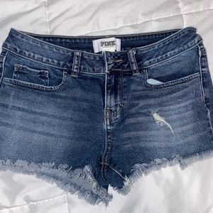 Size 4, Pink brand  shorts , barley worn , smoke free home